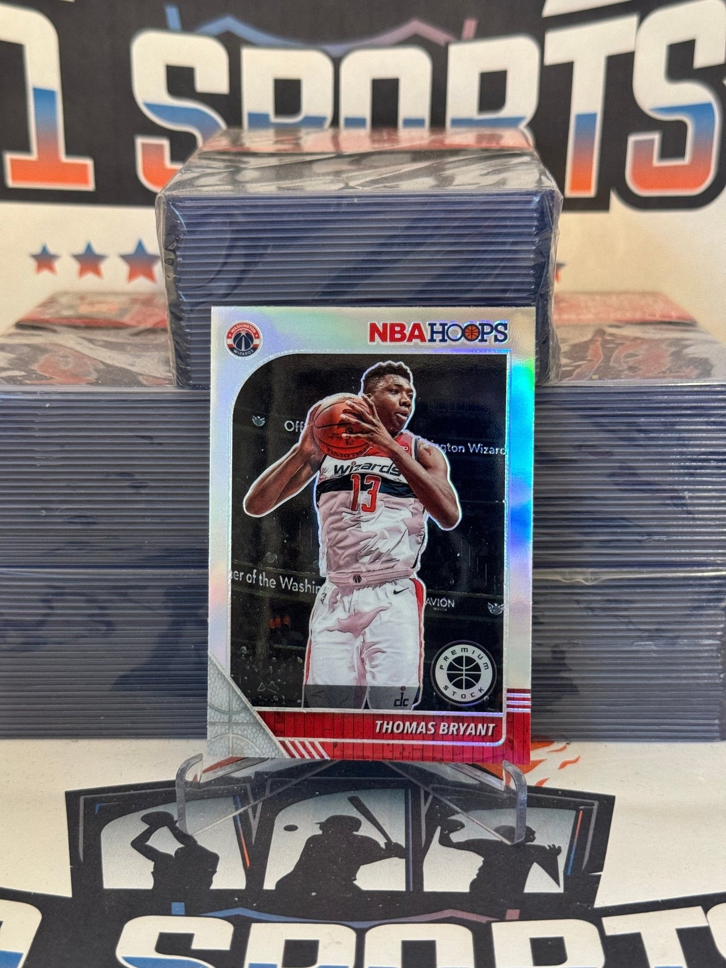 2019 Hoops Premium Stock (Silver Prizm) Thomas Bryant #193
