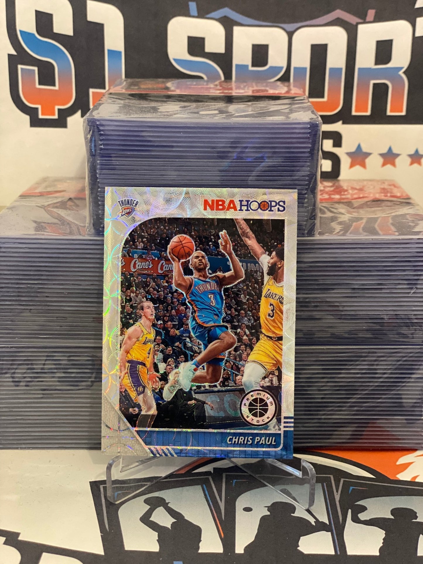 2019 Hoops Premium Stock (Silver Scope Prizm) Chris Paul #67