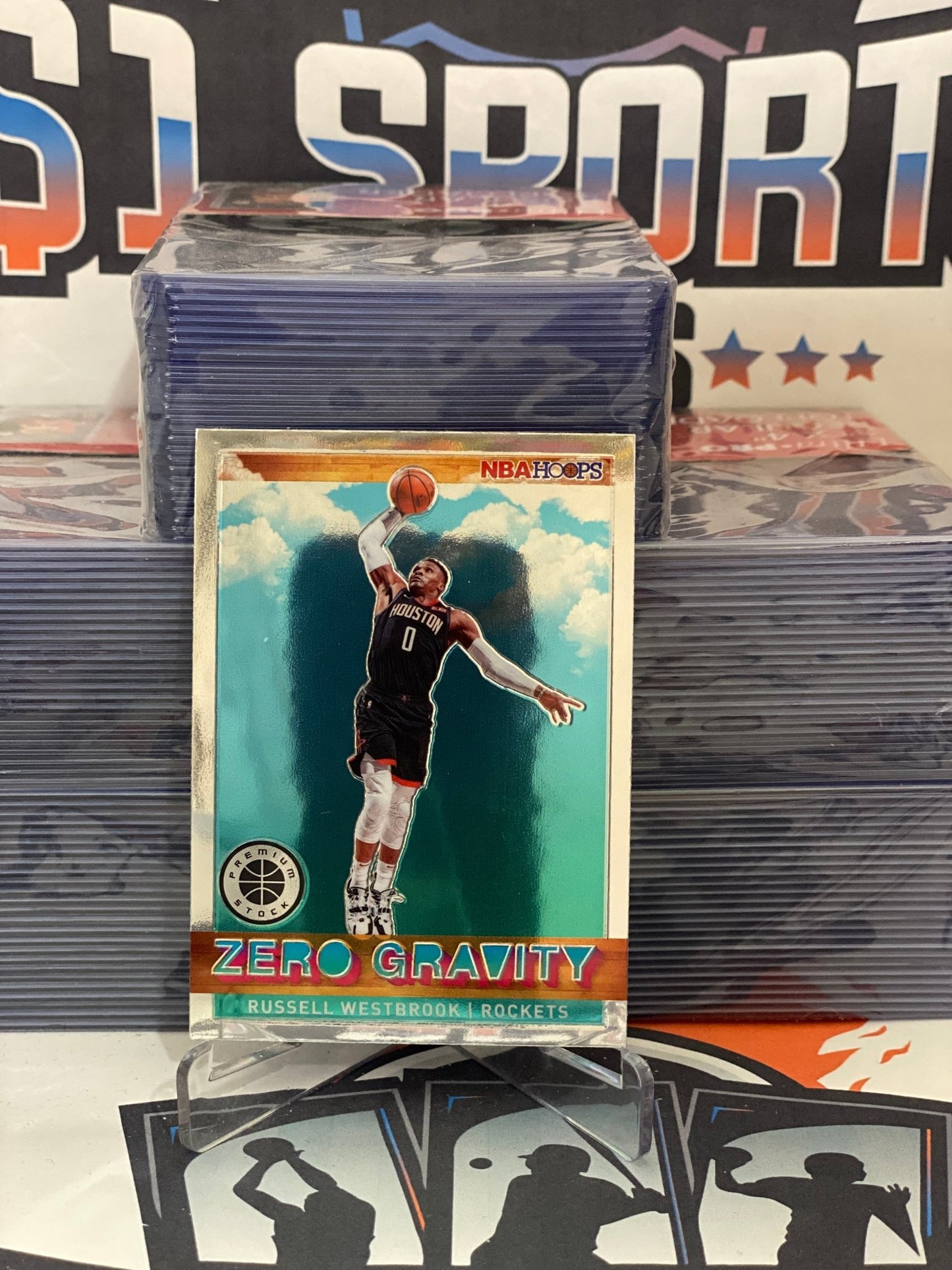 2019 Hoops Premium Stock (Zero Gravity) Russell Westbrook #20