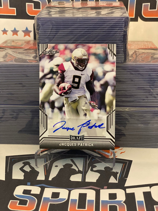 2019 Leaf Draft (Auto) Jacques Patrick Rookie #BA-JP3