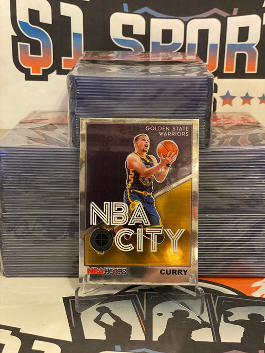2019 NBA Hoops Premium Stock (NBA City) Stephen Curry #2