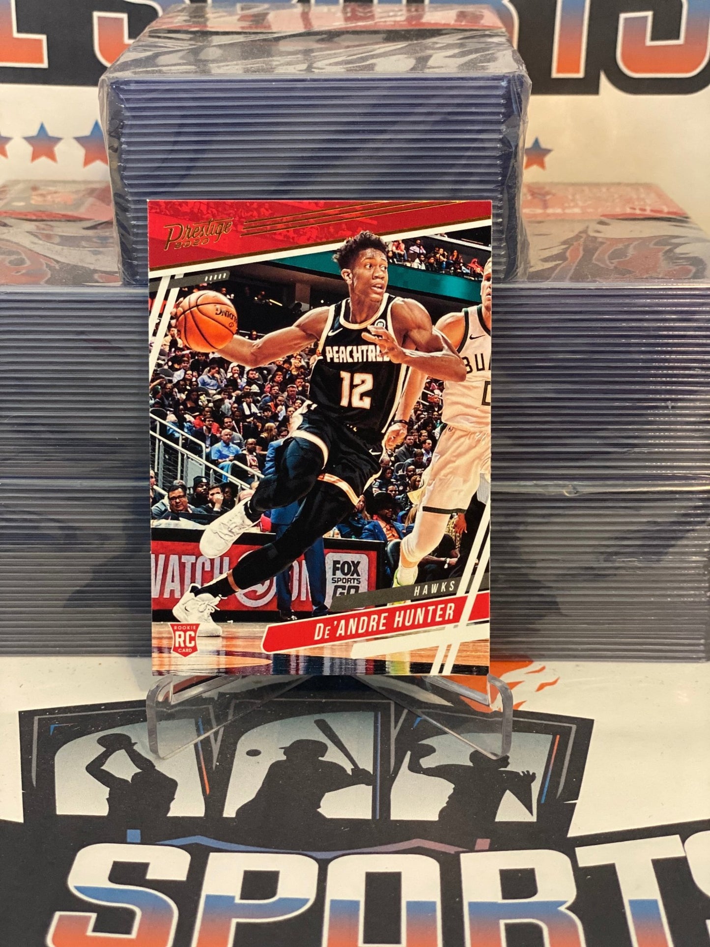 2019 Panini Chronicles (Bronze, Prestige) De'Andre Hunter Rookie #54