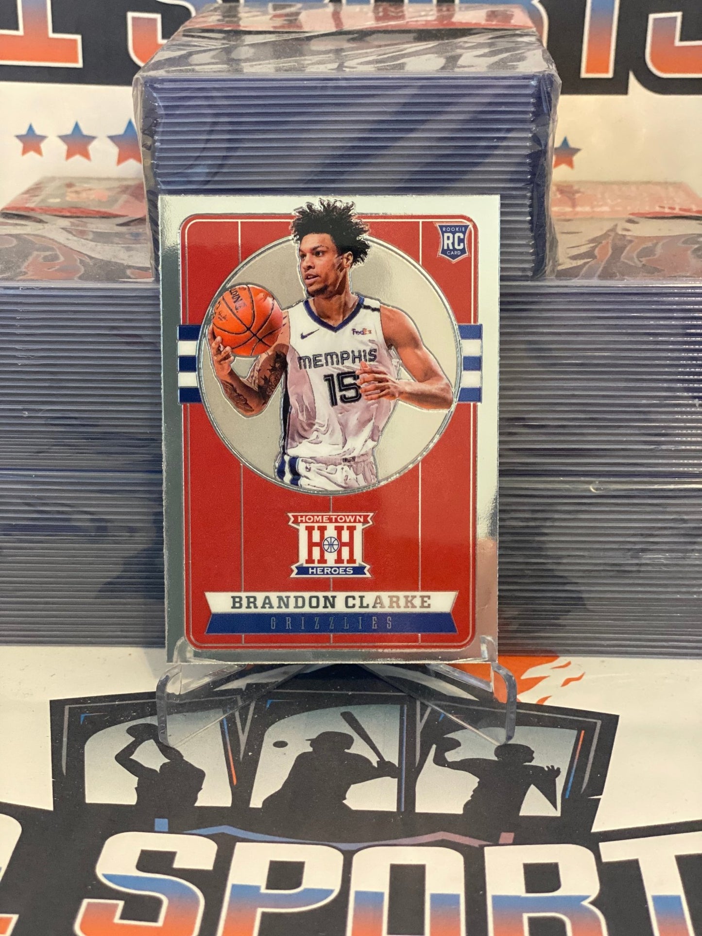 2019 Panini Chronicles (Hometown Heroes) Brandon Clarke Rookie #560