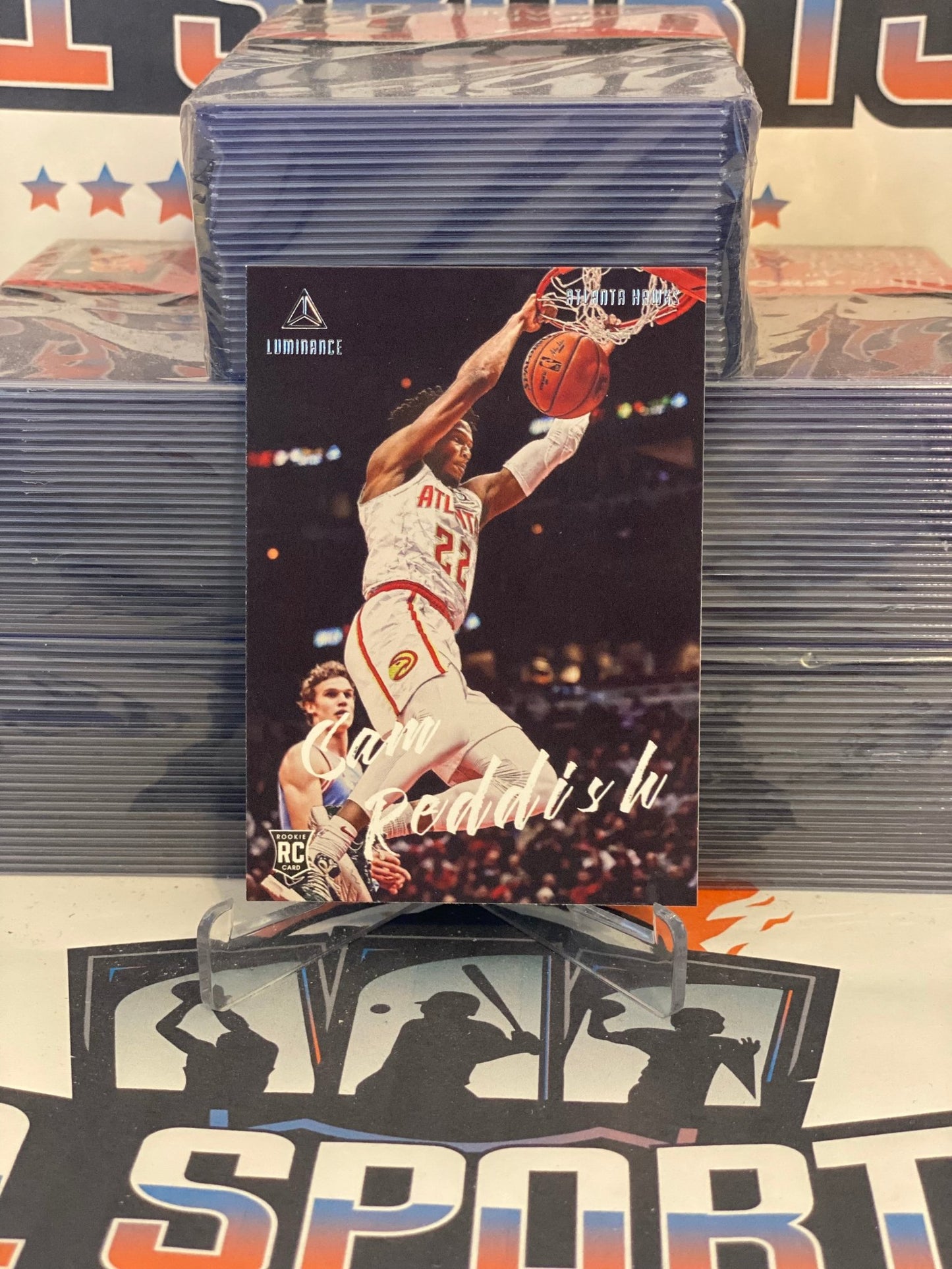 2019 Panini Chronicles (Luminance) Cam Reddish Rookie #147