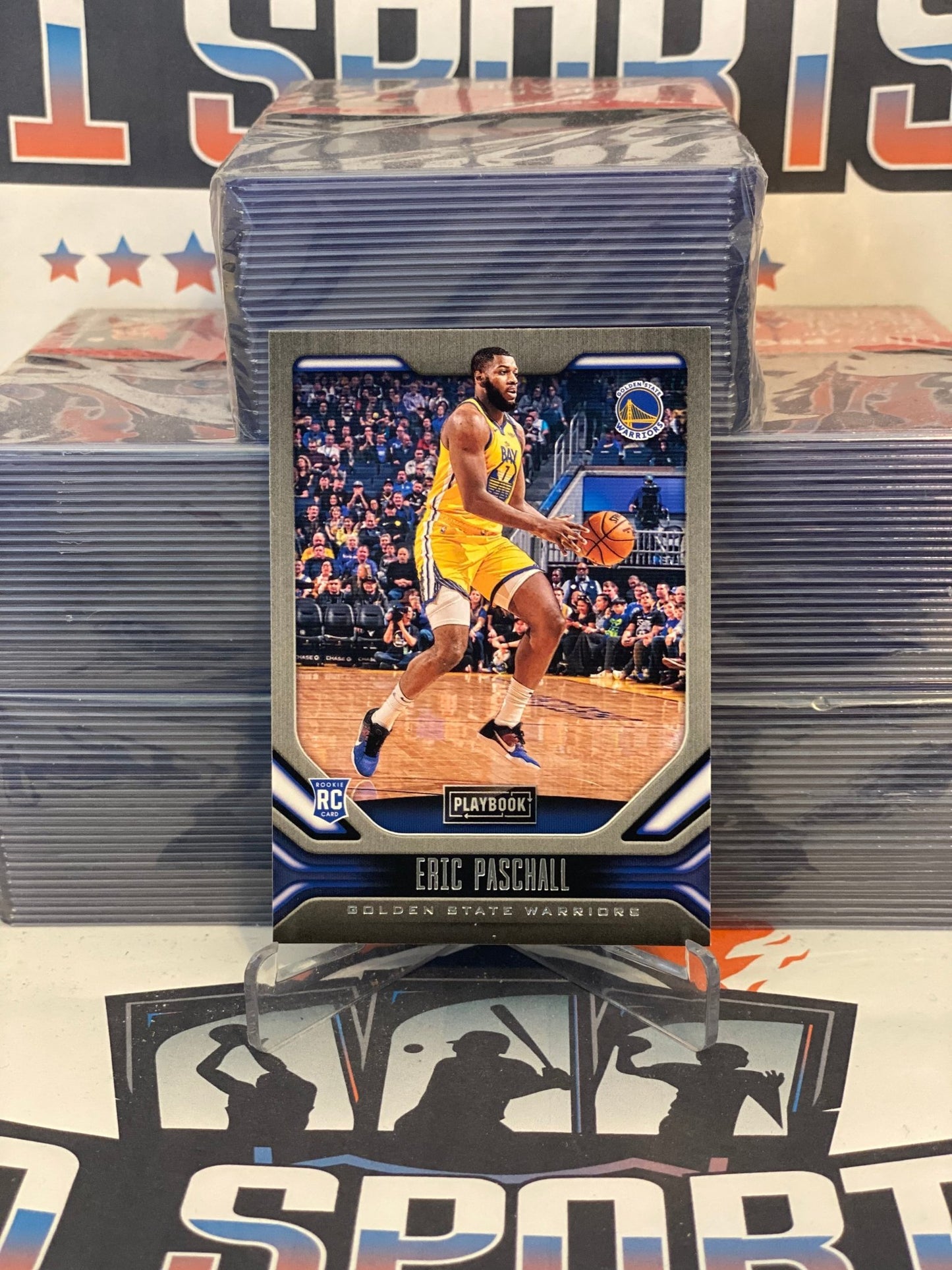 2019 Panini Chronicles (Playbook) Eric Paschall Rookie #180