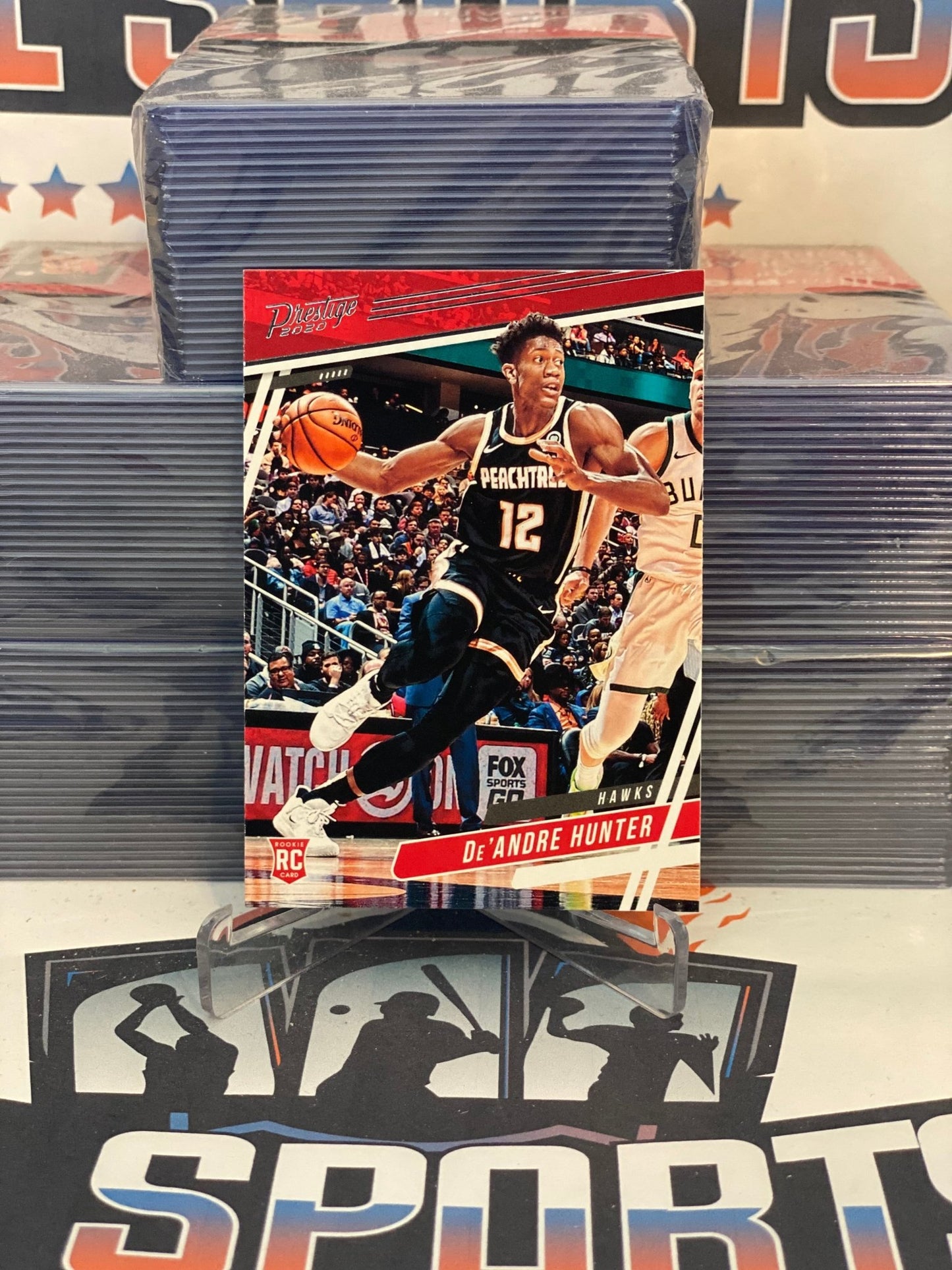 2019 Panini Chronicles (Prestige) De'Andre Hunter Rookie #54