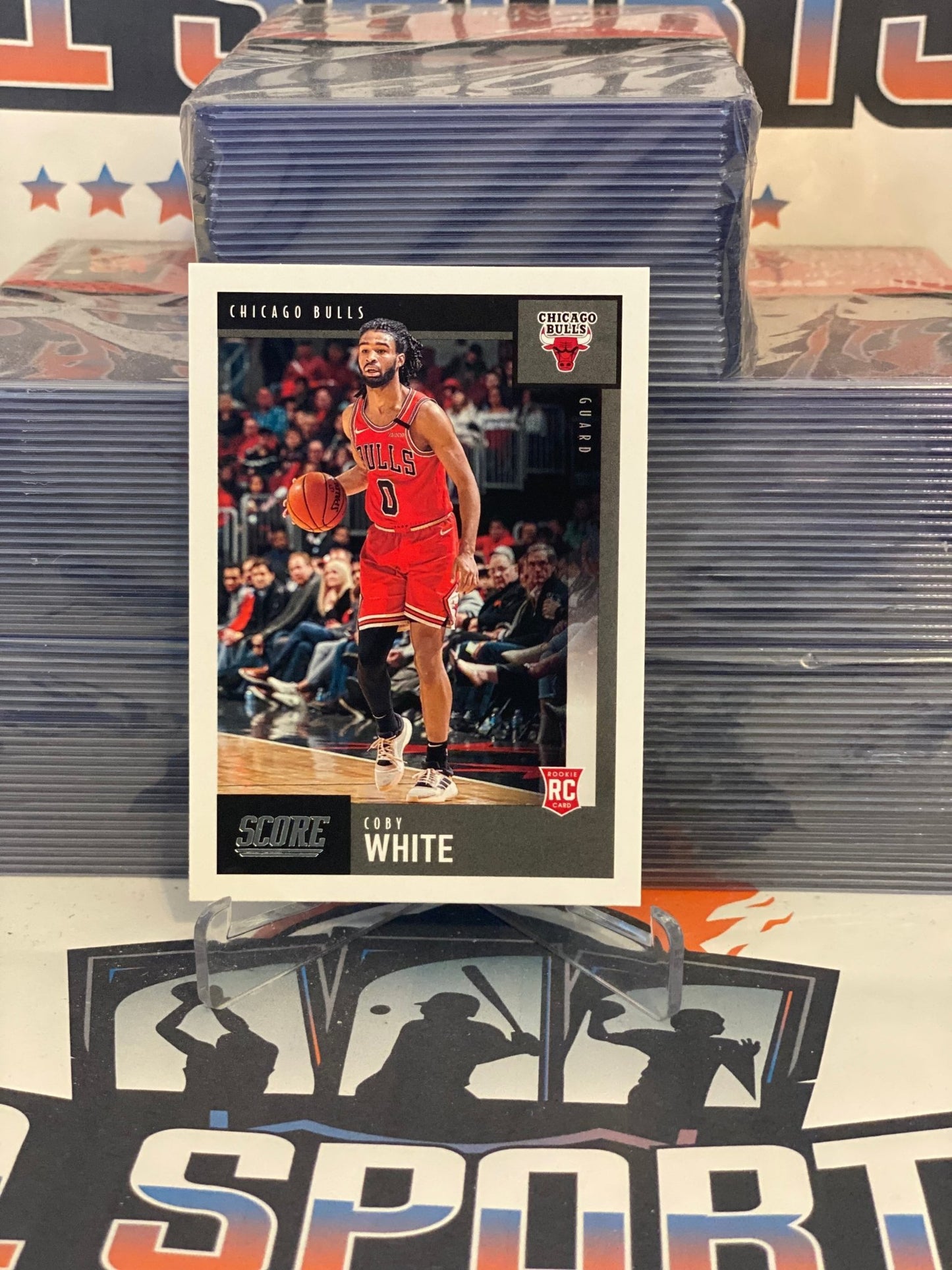 2019 Panini Chronicles (Score) Coby White Rookie #628