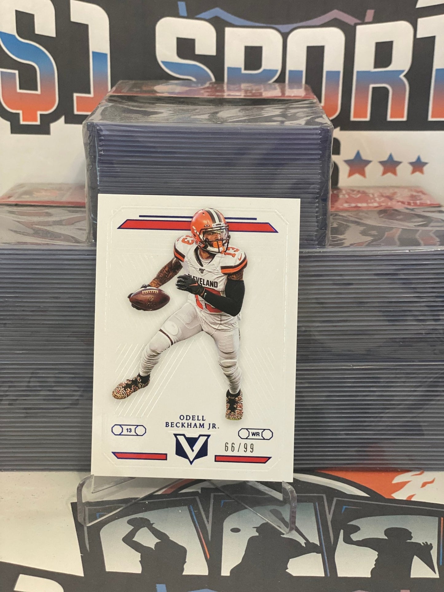 2019 Panini Chronicles Vertez (90/99) Odell Beckham Jr. #V-29