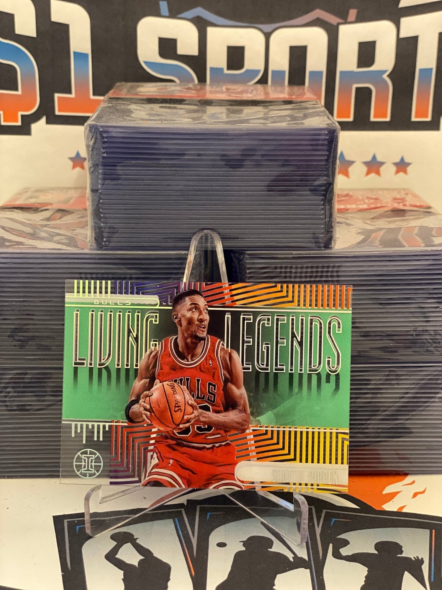 2019 Panini Illusions (Living Legends) Scottie Pippen #1