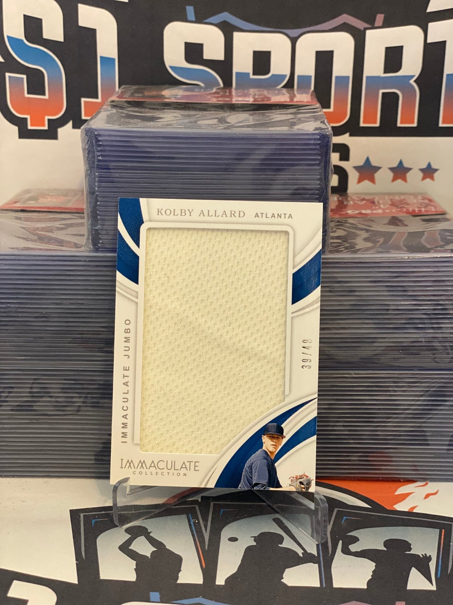 2019 Panini Immaculate Collection (Jumbo Relic 39/49) Kolby Allard #IL-KA