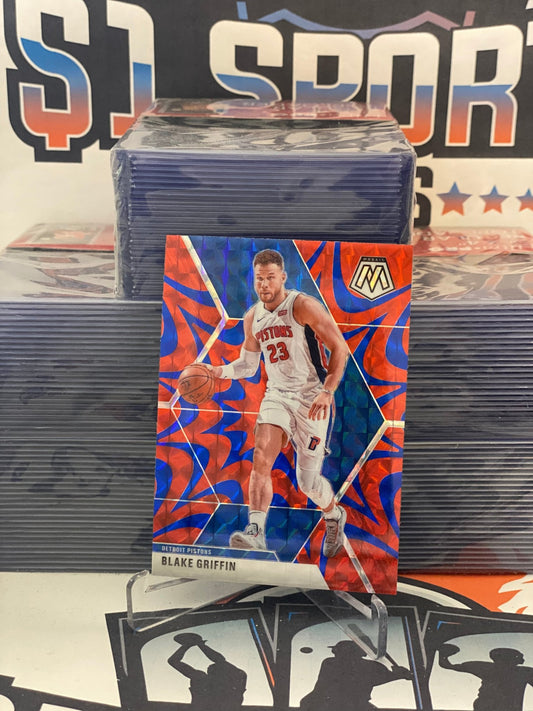 2019 Panini Mosaic (Blue Reactive Prizm) Blake Griffin #37