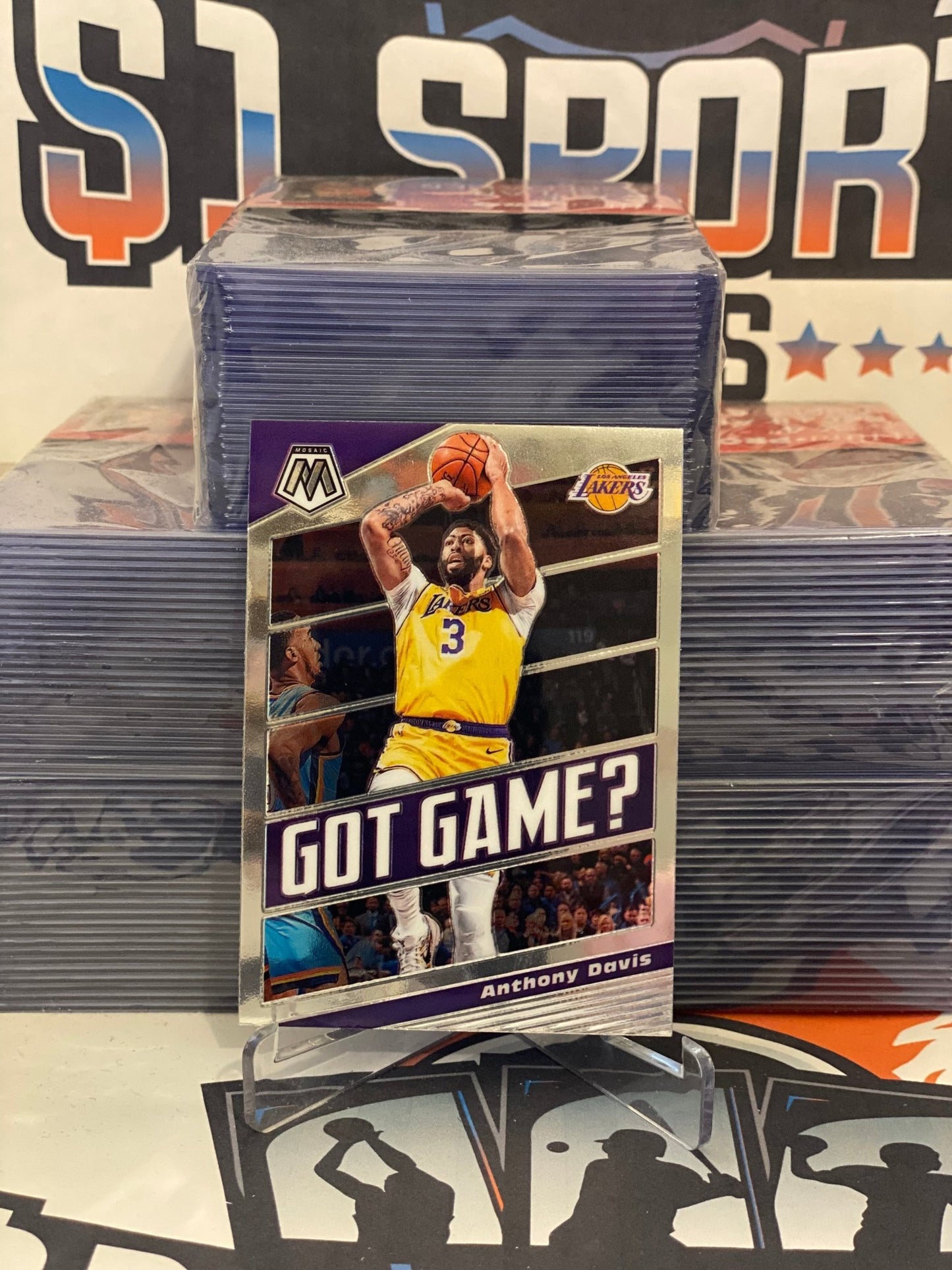 2019 Panini Mosaic (Got Game?) Anthony Davis #6