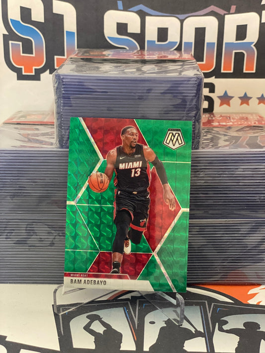 2019 Panini Mosaic (Green Prizm) Bam Adebayo #150