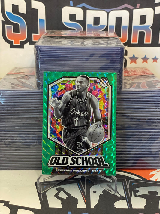 2019 Panini Mosaic (Green Prizm, Old School) Anfernee Hardaway #4