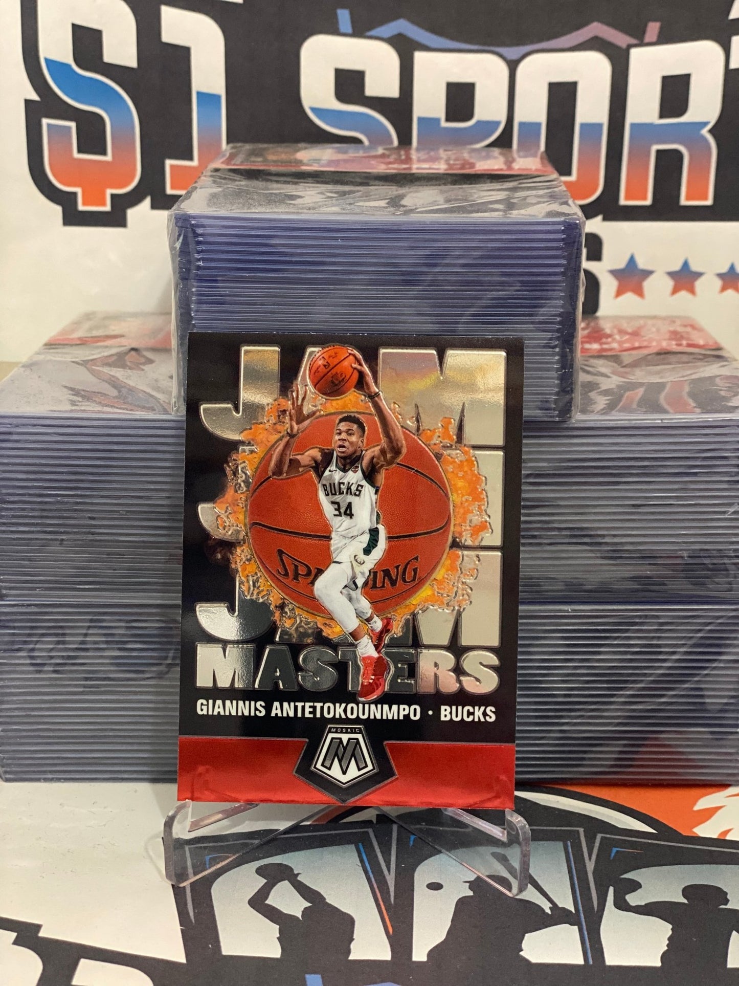 2019 Panini Mosaic (Jam Masters) Giannis Antetokounmpo #19