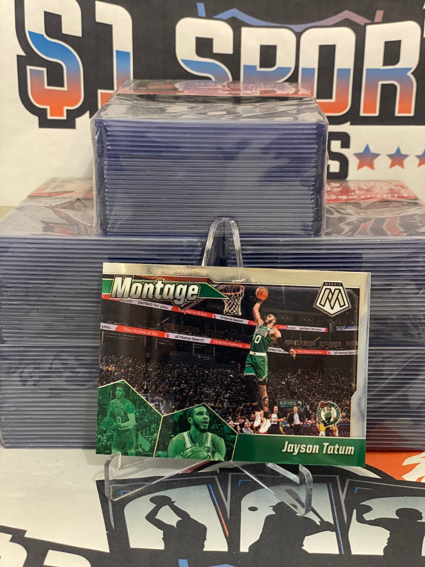 2019 Panini Mosaic (Montage) Jayson Tatum #6