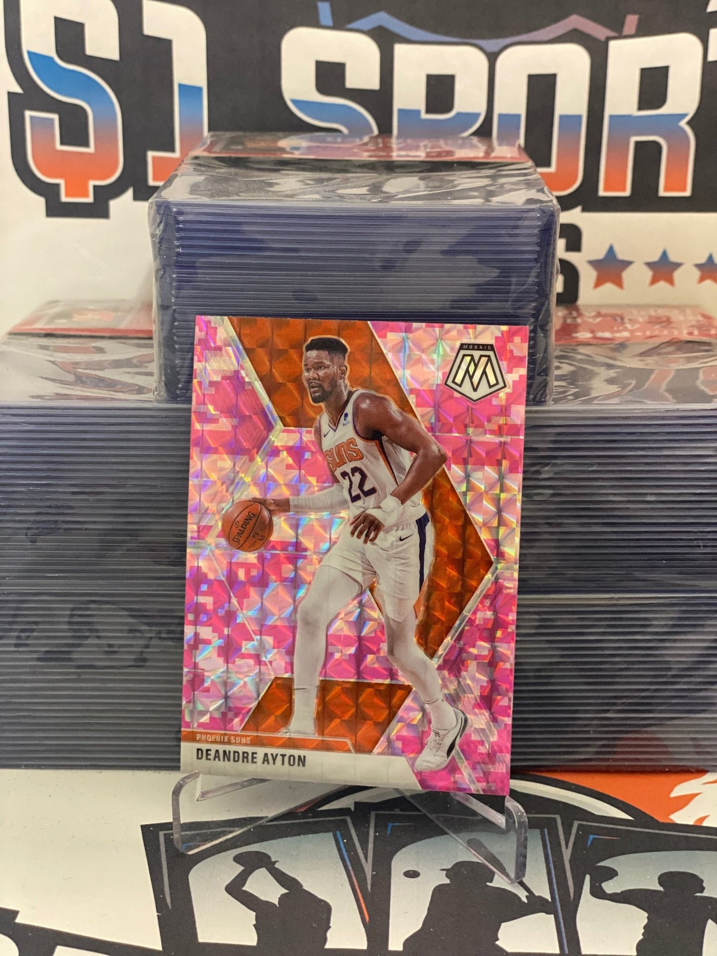 2019 Panini Mosaic (Pink Camo Prizm) DeAndre Ayton #138