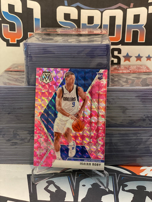 2019 Panini Mosaic (Pink Camo Prizm) Isaiah Roby Rookie #232