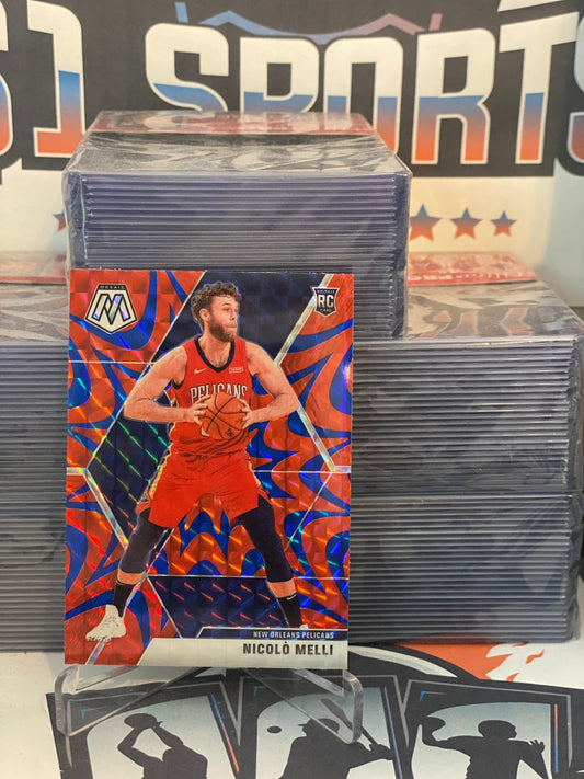 2019 Panini Mosaic (Red Reactive Prizm) Nicolo Melli Rookie #216