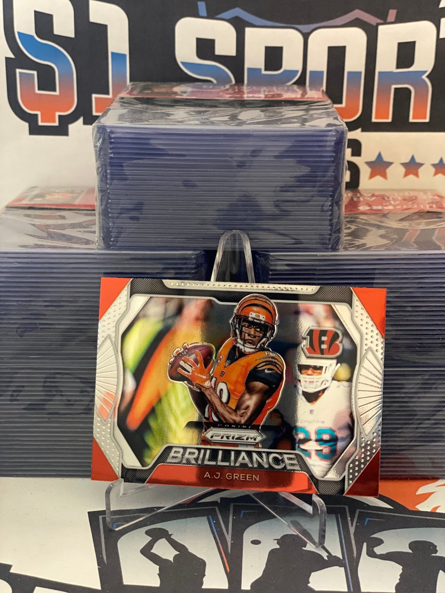 2019 Panini Prizm (Brilliance) A.J. Green #B-AG