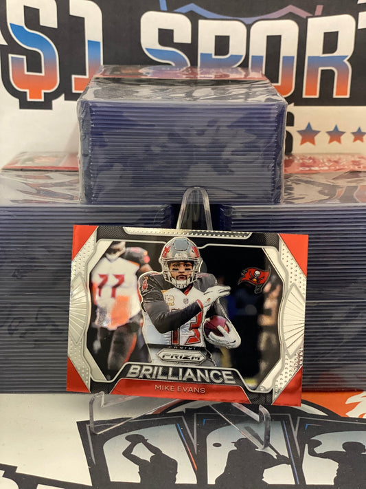2019 Panini Prizm (Brilliance) Mike Evans #B-ME
