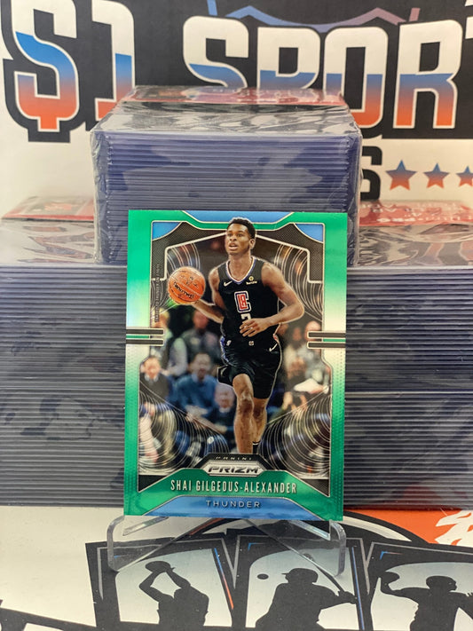 2019 Panini Prizm (Green Prizm) Shai Gilgeous-Alexander #122