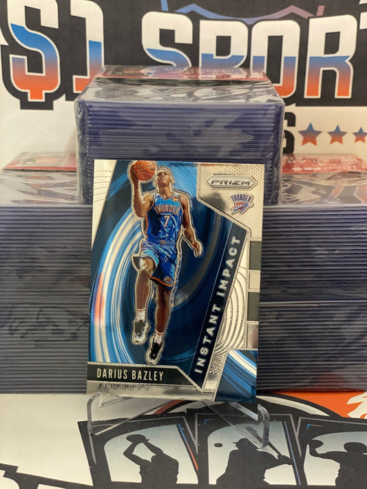 2019 Panini Prizm (Instant Impact) Darius Bazley #17