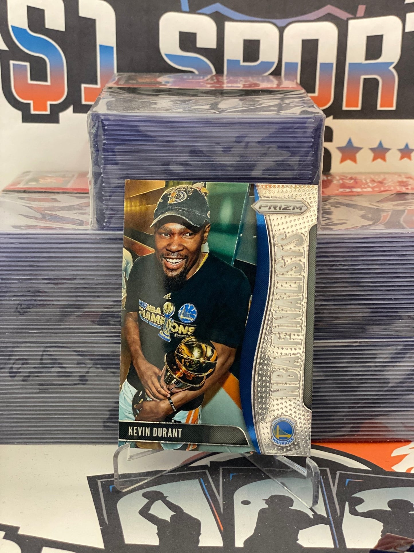 2019 Panini Prizm (NBA Finalists) Kevin Durant #2