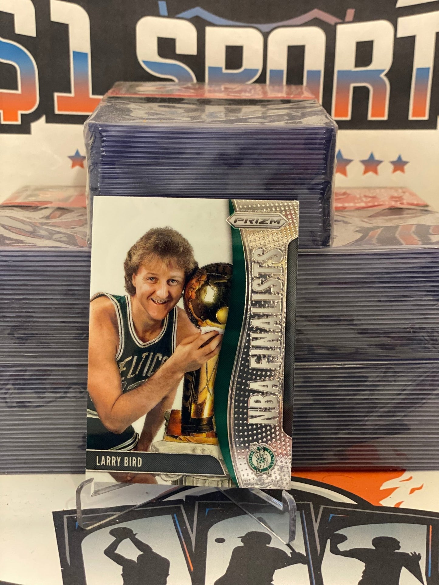 2019 Panini Prizm (NBA Finalists) Larry Bird #8