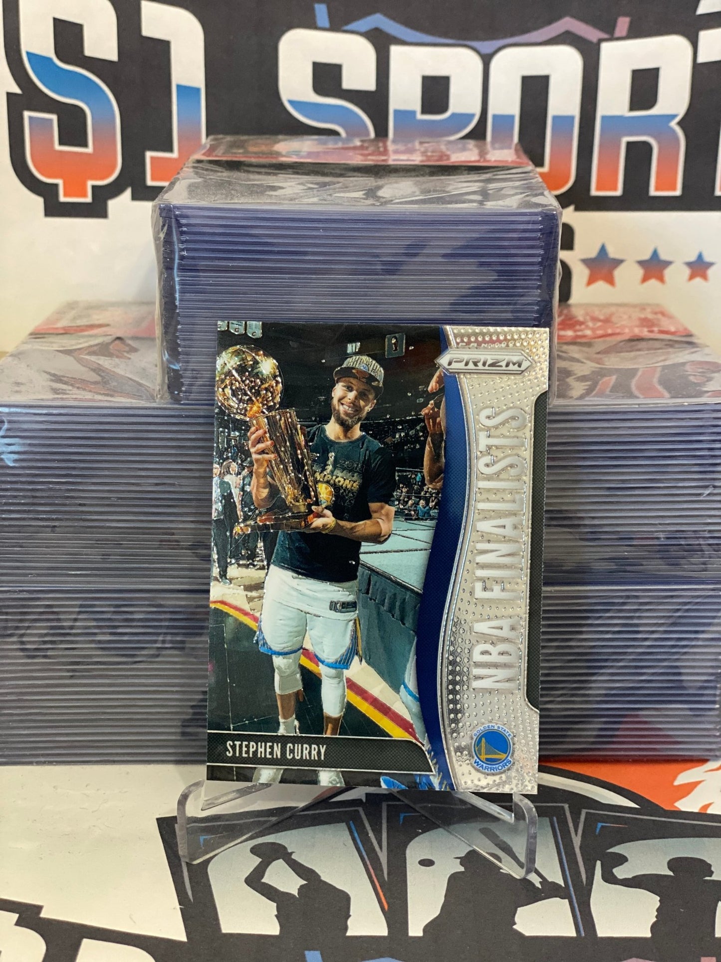 2019 Panini Prizm (NBA Finalists) Stephen Curry #6