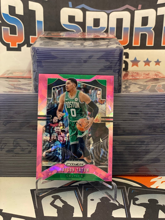 2019 Panini Prizm (Pink Ice Prizm) Jayson Tatum #39