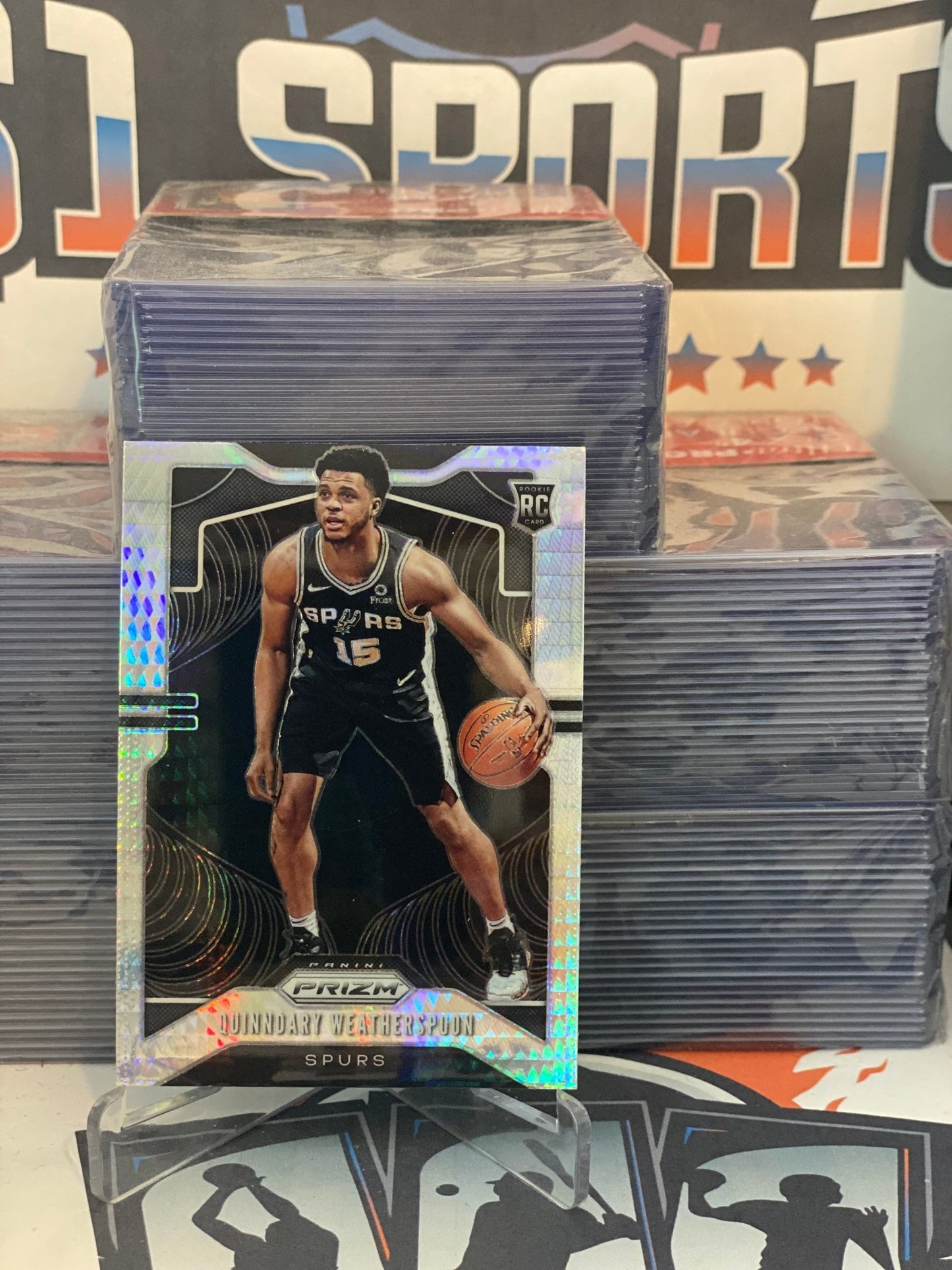 2019 Panini Prizm (Pulsar Prizm) Quinndary Weatherspoon Rookie #285