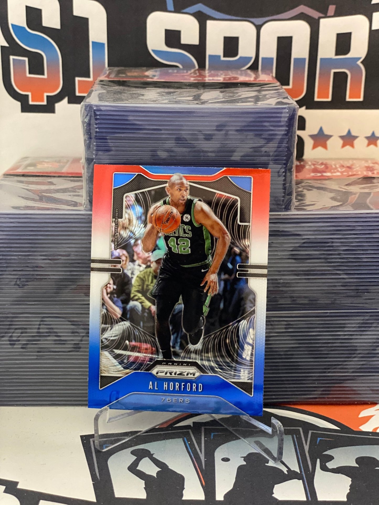 2019 Panini Prizm (Red White Blue Prizm) Al Horford #202