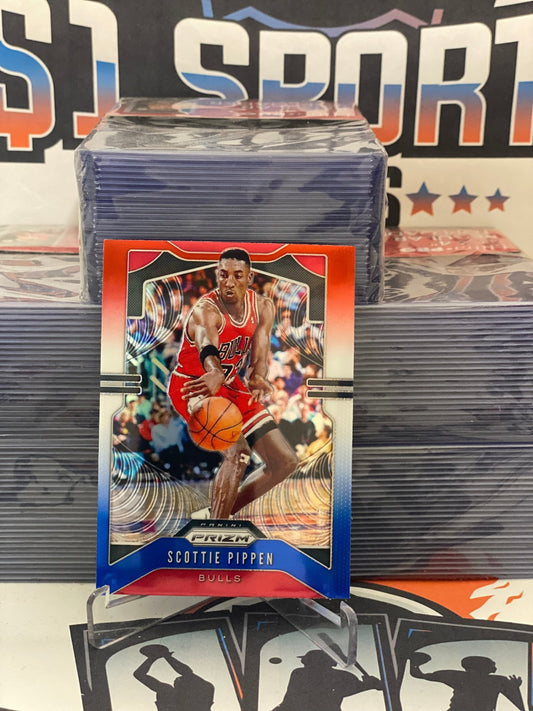 2019 Panini Prizm (Red White Blue Prizm) Scottie Pippen #10