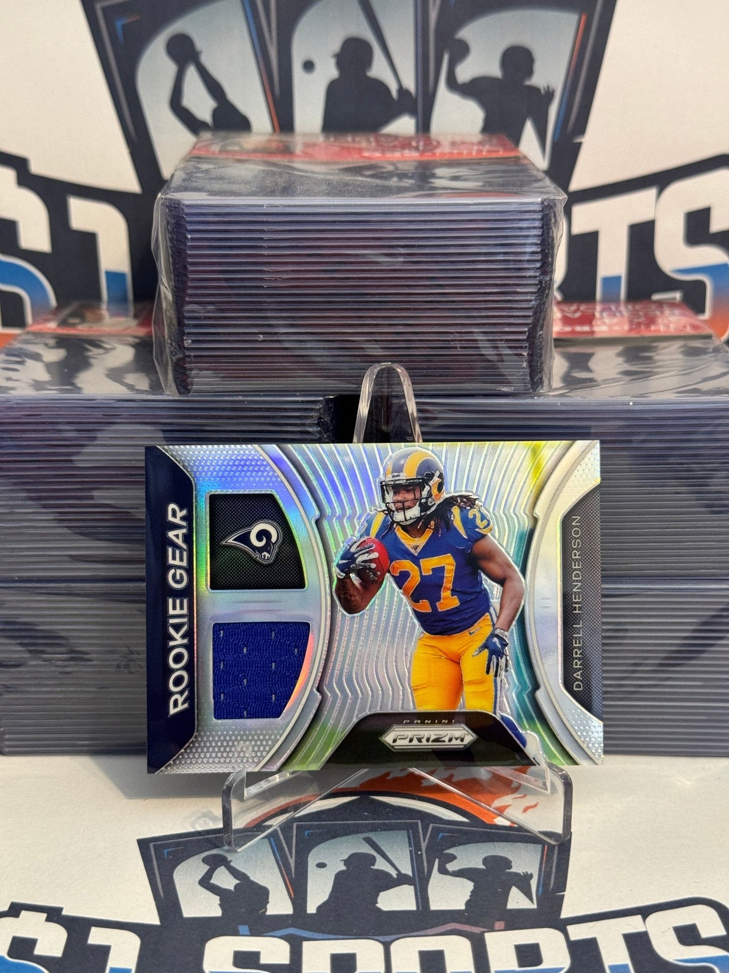2019 Panini Prizm (Rookie Gear Relic) Darrell Henderson #RG-DR