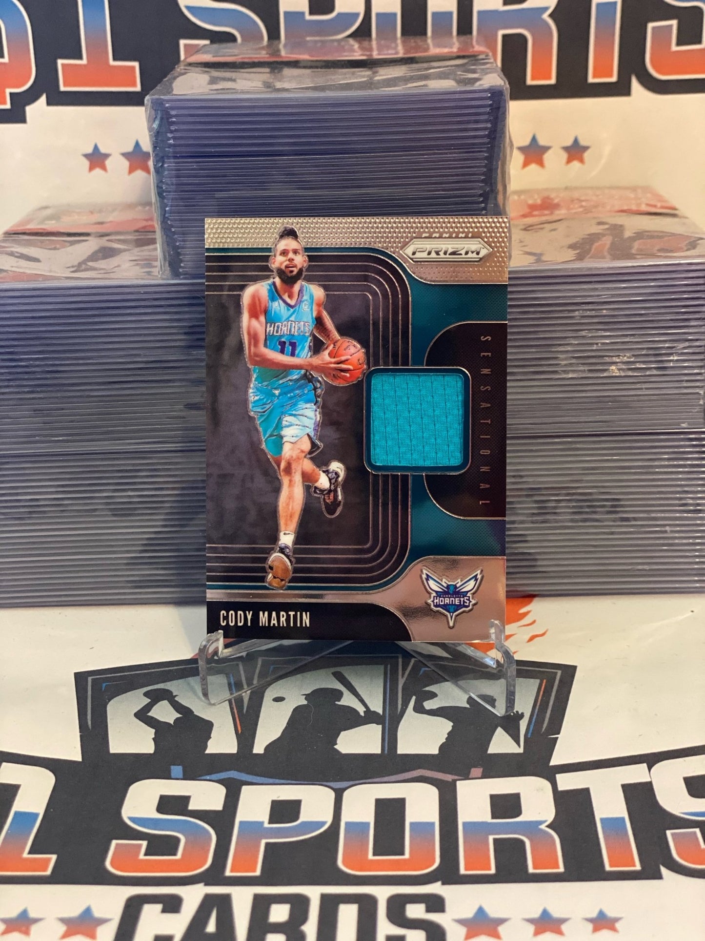 2019 Panini Prizm (Sensational Swatches Relic) Cody Martin Rookie #SS-CMA