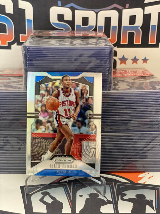 2019 Panini Prizm (Silver Prizm) Isiah Thomas #30