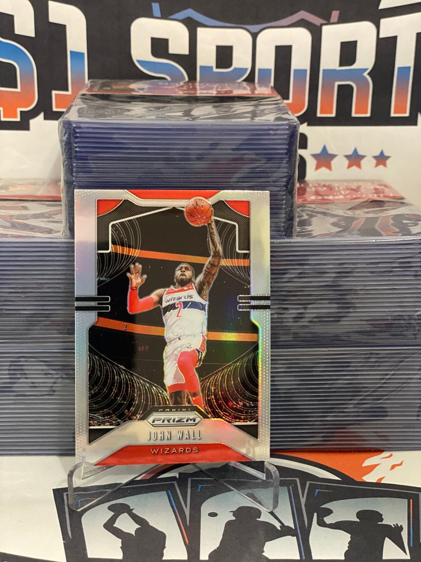2019 Panini Prizm (Silver Prizm) John Wall #181