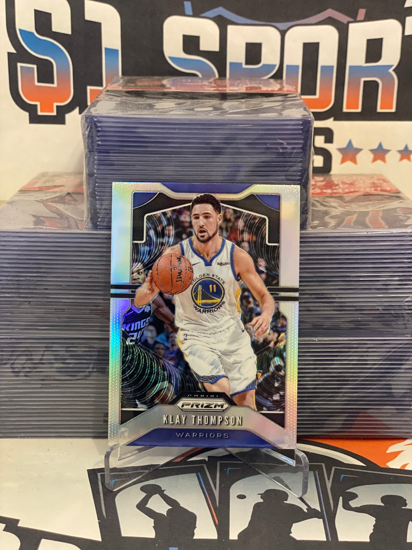 2019 Panini Prizm (Silver Prizm) Klay Thompson #209