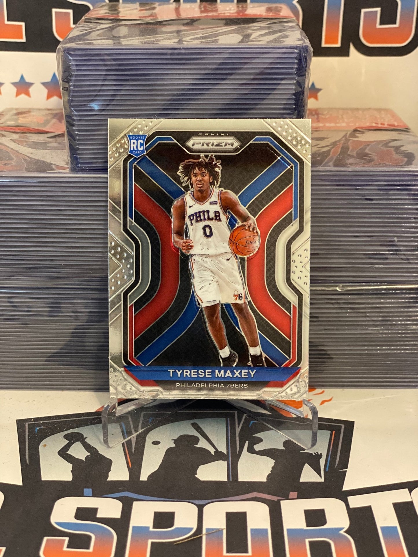 2019 Panini Prizm Tyrese Maxey Rookie #256