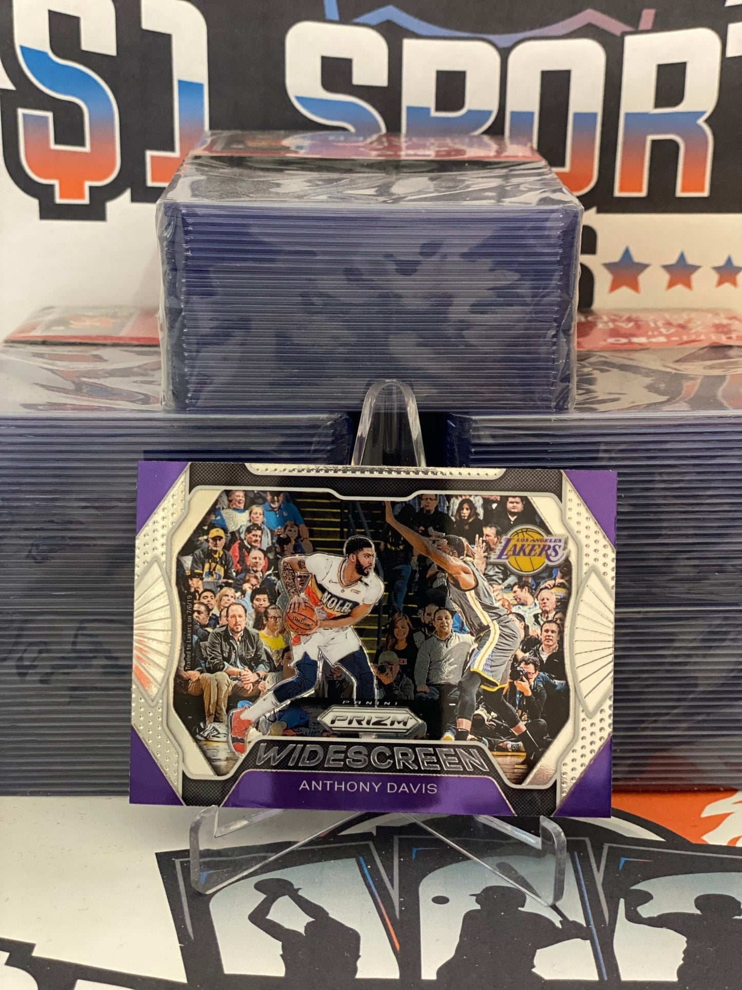 2019 Panini Prizm (Widescreen) Anthony Davis #10