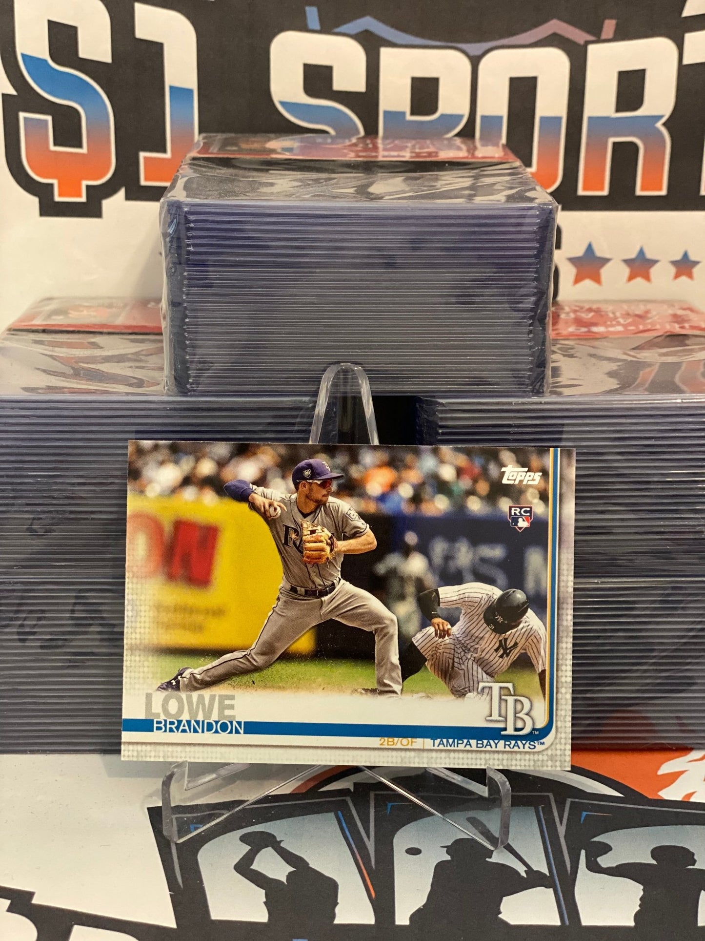 2019 Topps Brandon Lowe Rookie #114