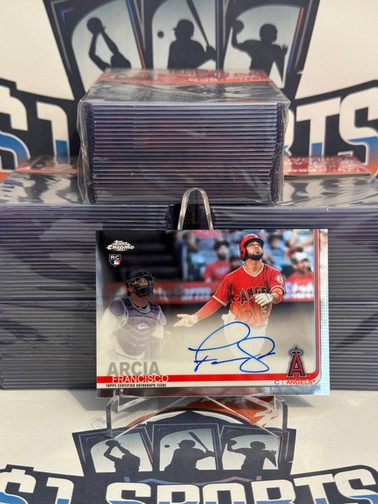 2019 Topps Chrome (Auto) Fernando Arcia Rookie #RA-FA