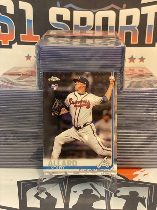 2019 Topps Chrome Kolby Allard Rookie #99