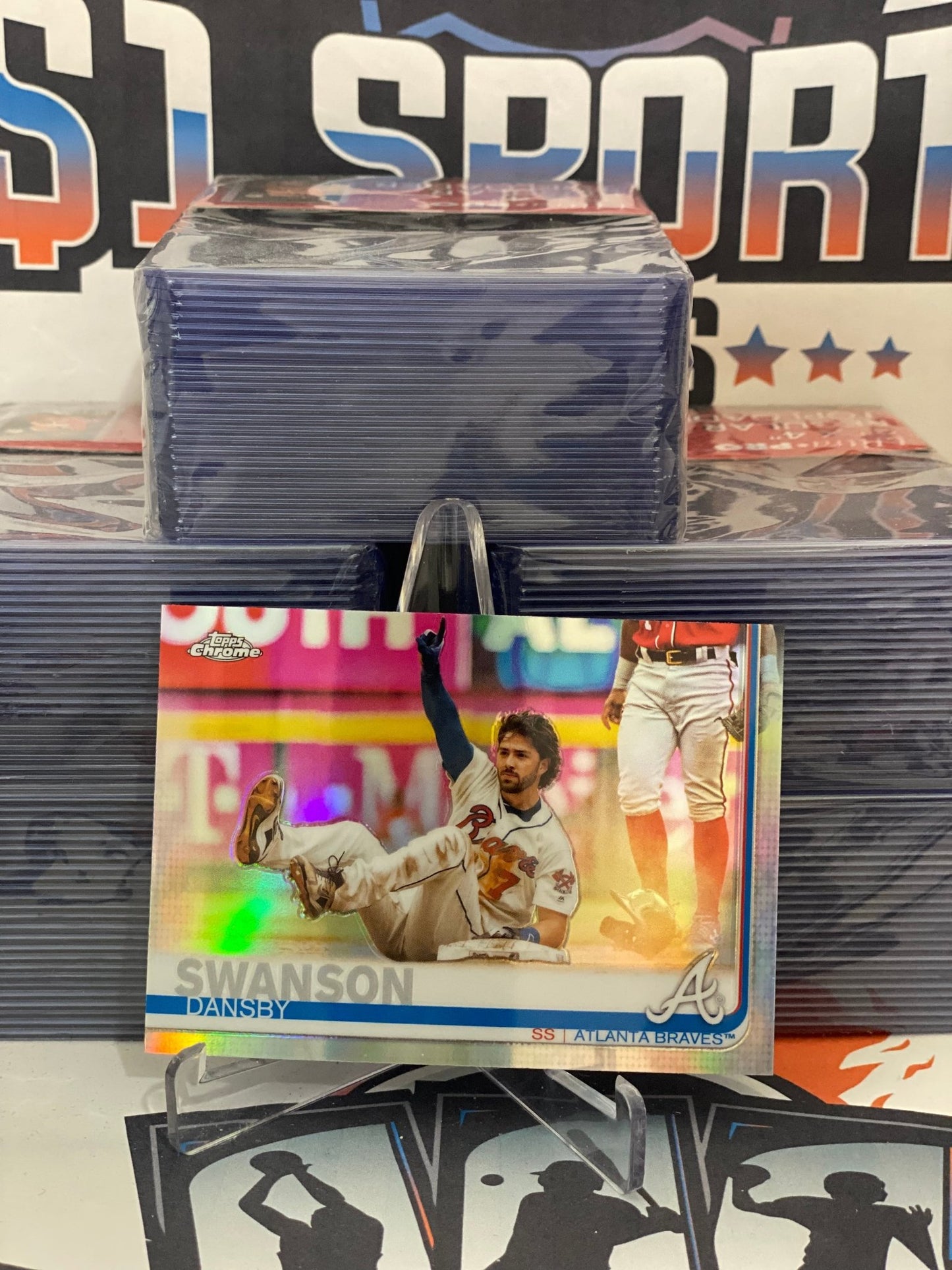 2019 Topps Chrome (Refractor) Dansby Swanson #169