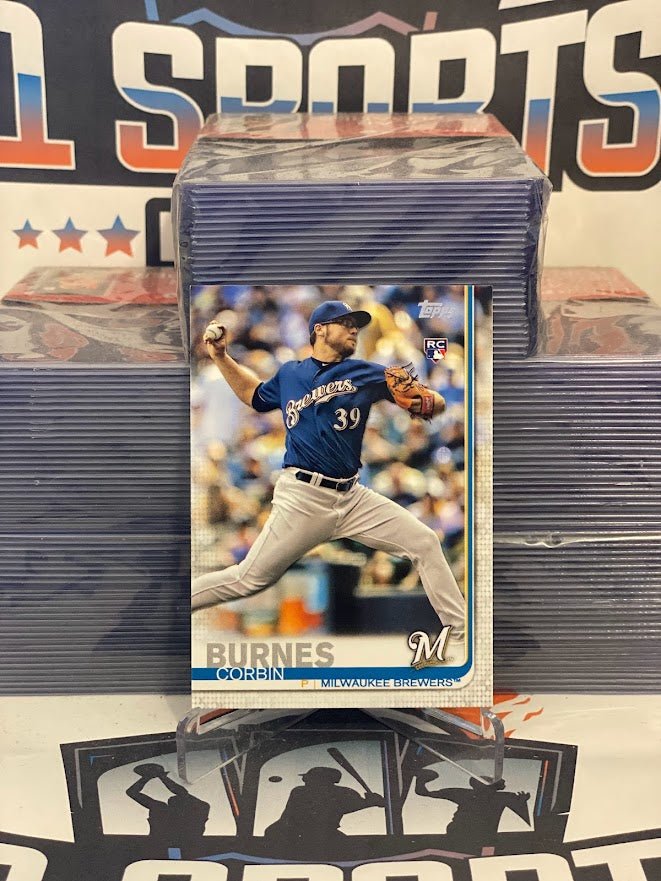  2019 Topps Baseball #94 Corbin Burnes Rookie Card