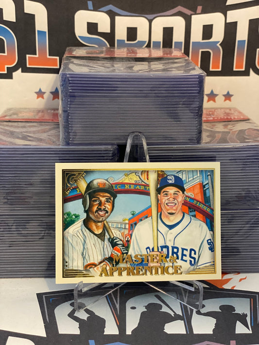 2019 Topps Gallery (Master & Apprentice) Tony Gwynn & Manny Machado #MA-GM