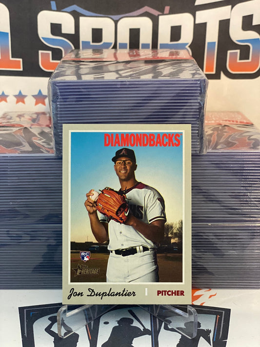 2019 Topps Heritage Jon Duplantier Rookie #533
