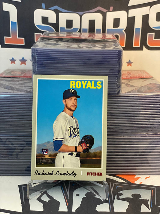 2019 Topps Heritage Richard Lovelady Rookie #652