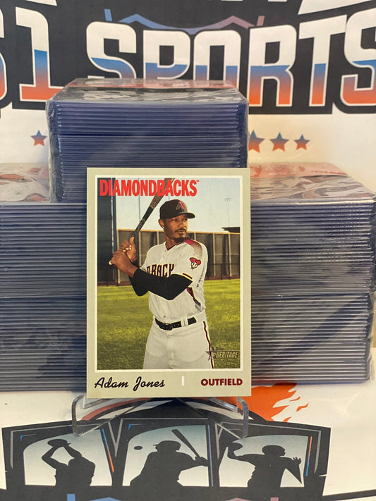 2019 Topps Heritage (Short Print) Adam Jones #705